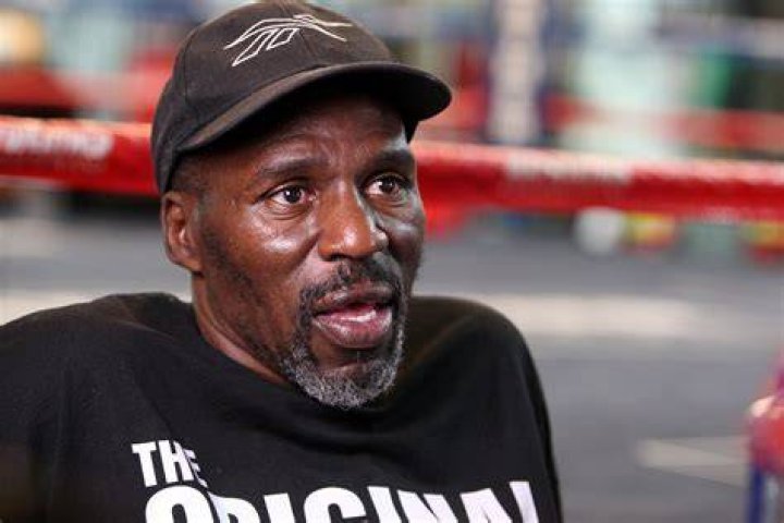 A Young Roger Mayweather Pictured With His Belt 