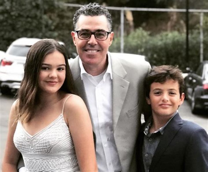 Adam Carolla With His kids And Ex-Wife