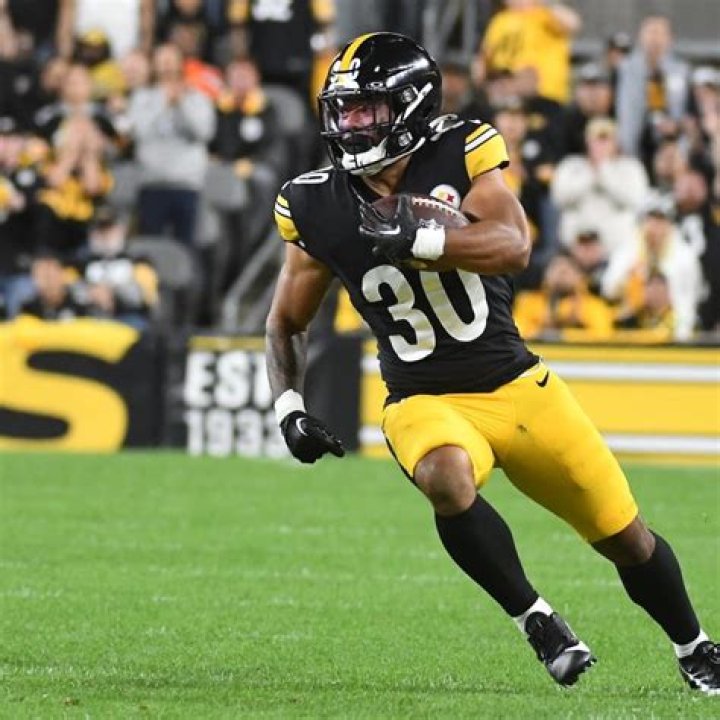 American Professional Football Player Jaylen Warren
