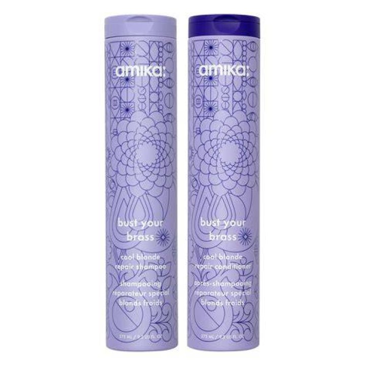  amika bust your brass cool blonde repair Shampoo For Bleached Hair