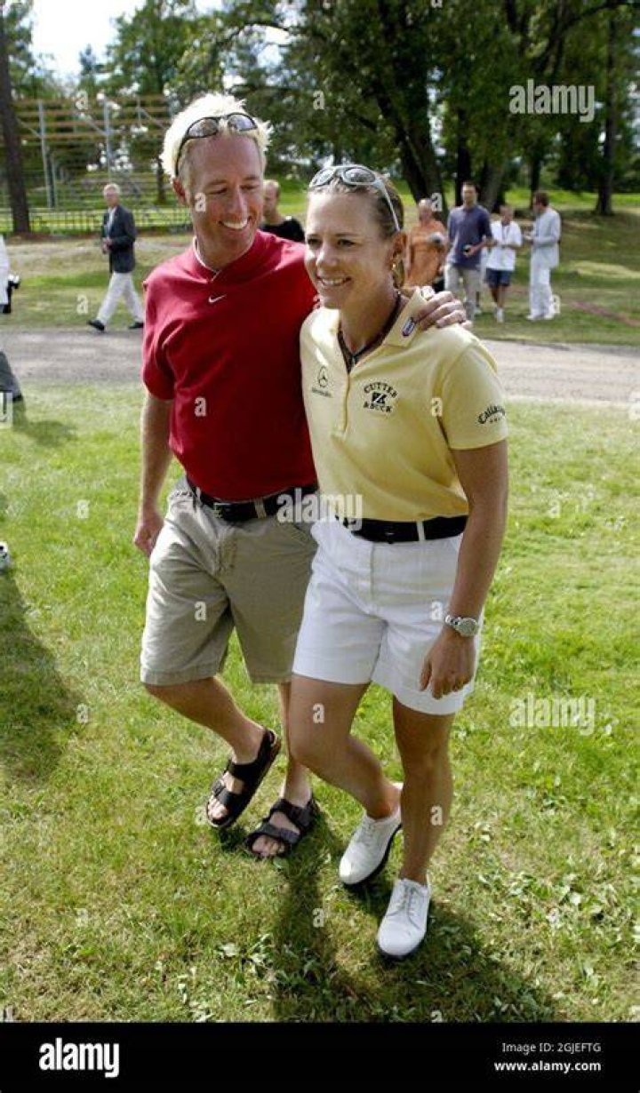 Annika Sörenstam With Her Husband Mike McGee And Their Kids