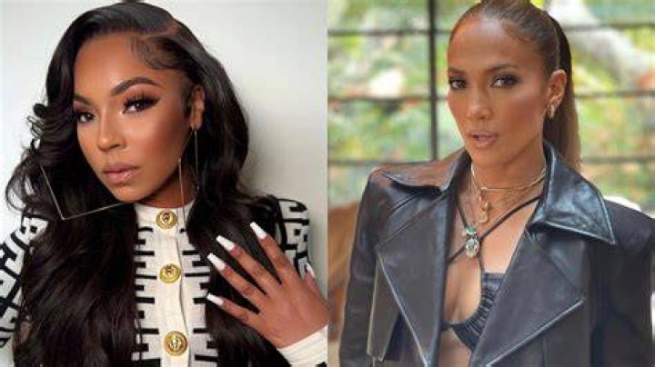 Ashanti and Jennifer Lopez