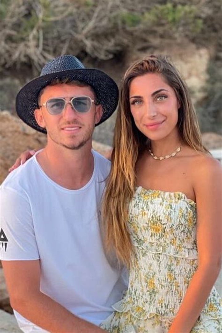 Aymeric Laporte And His Wife Sara Botello