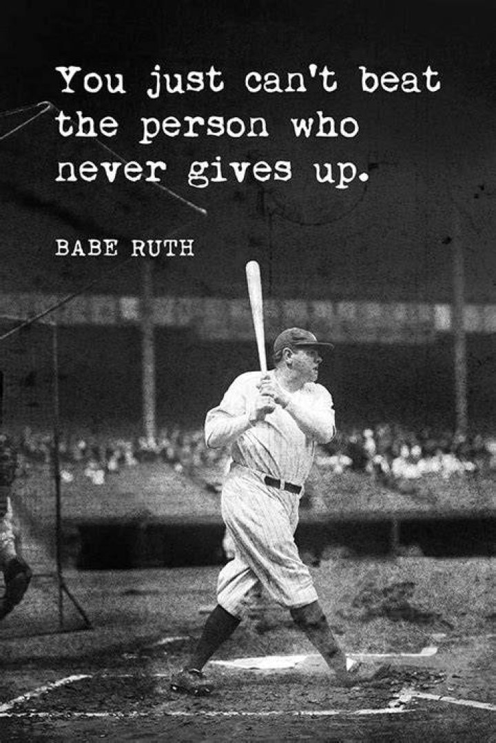 Babe Ruth quote on destiny