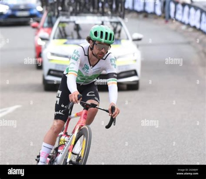 Ben Healy During A Race
