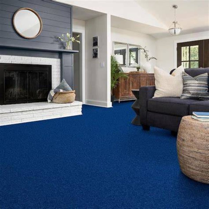 Blue living room carpet ideas-kajaldecor