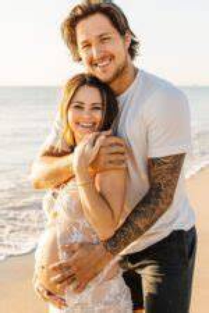 Brandon Montour With His Wife Ryian Montour