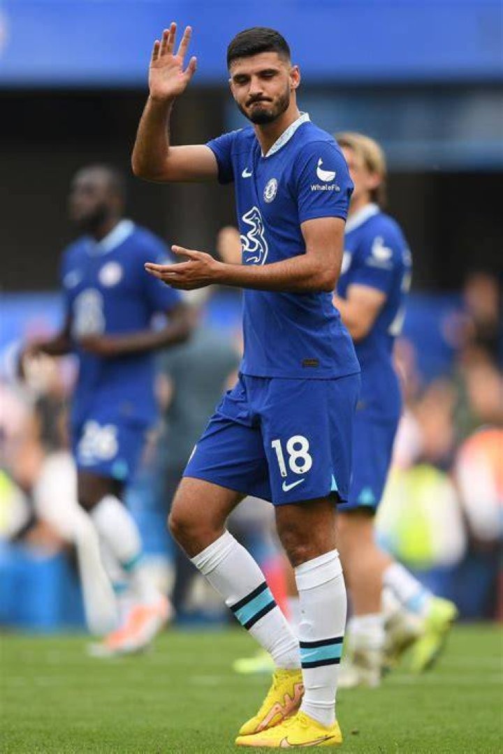 Broja Wearing Chelsea's Jersey 