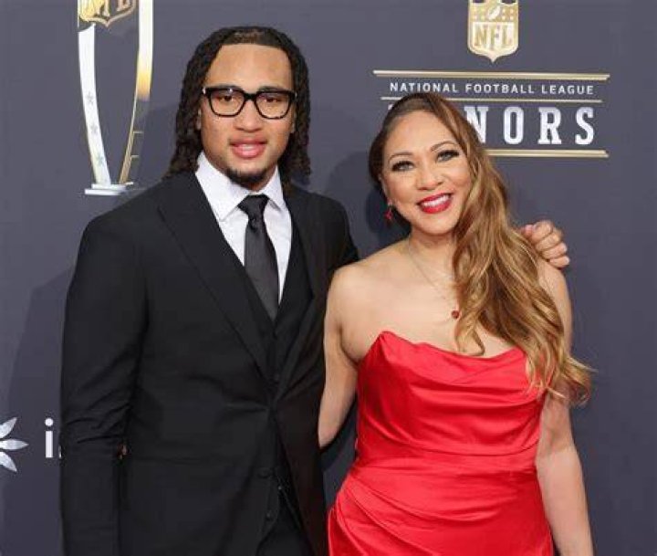 C. J. Stroud With His Family
