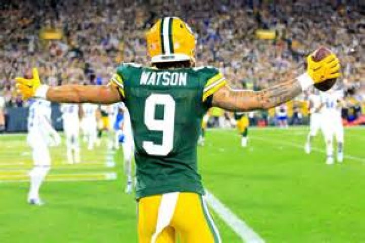 Christian Watson plays football for North Dakota State University