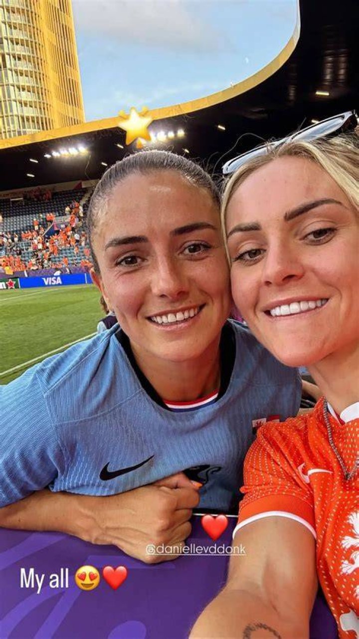 Danielle van de Donk With His Ex-Girlfriend Beth Mead