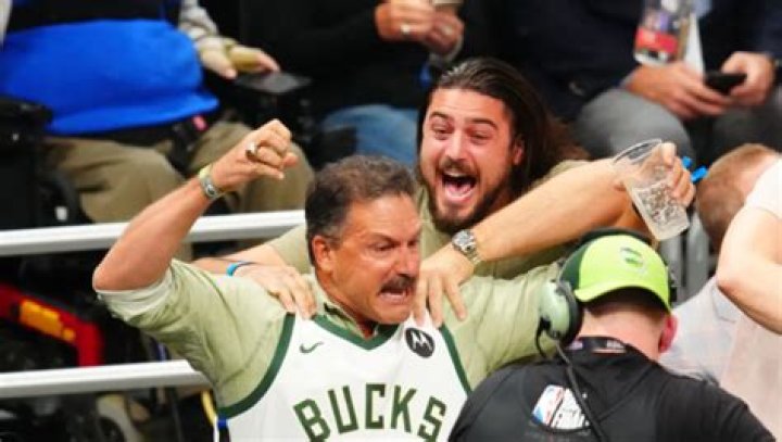 David Bakhtiari With His Father Karl Bakhtiari
