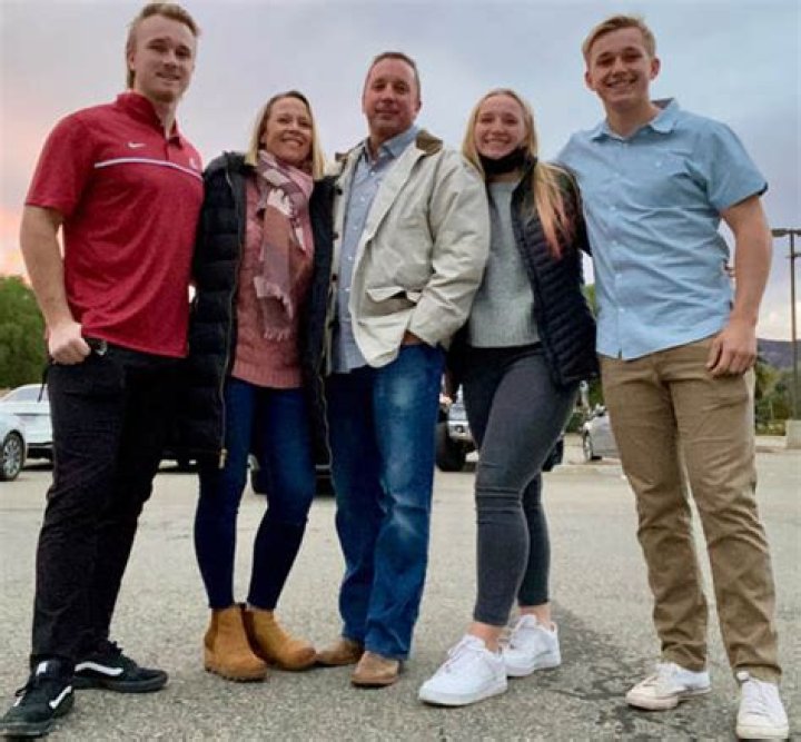 Dean Janikowski With His Family Members