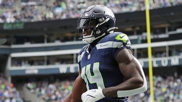 DK Metcalf For The Seattle Seahawks