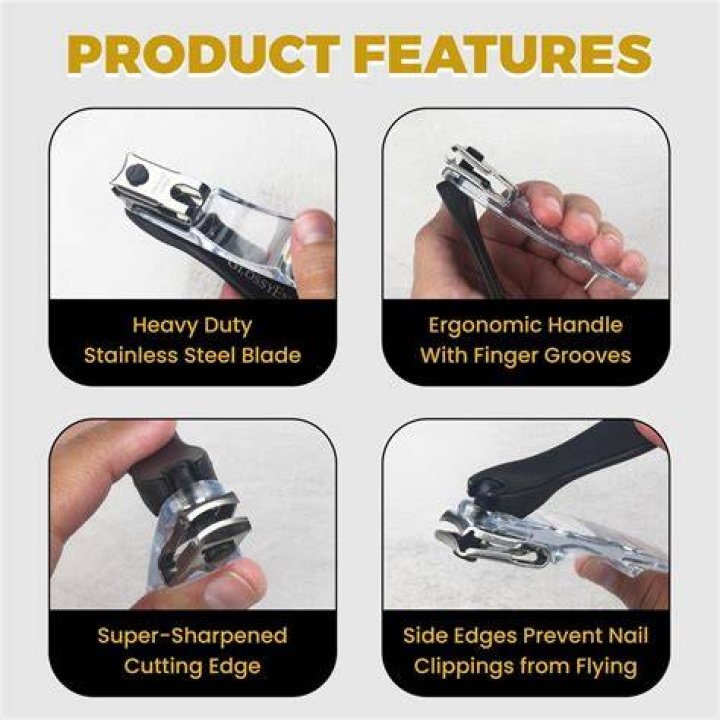 EZ Grip 360 Degree Rotary Fingernail Toenail Clipper