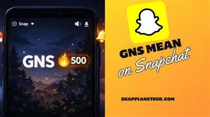 GNS meaning on snapchat