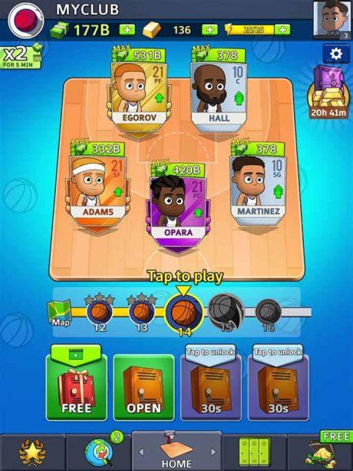 Idle Five Basketball Tycoon Free