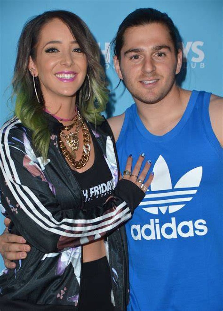 Jenna Marbles with her brother