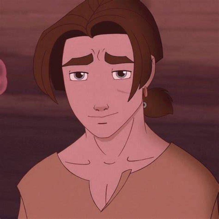 Jim Hawkins smiling in Treasure Planet