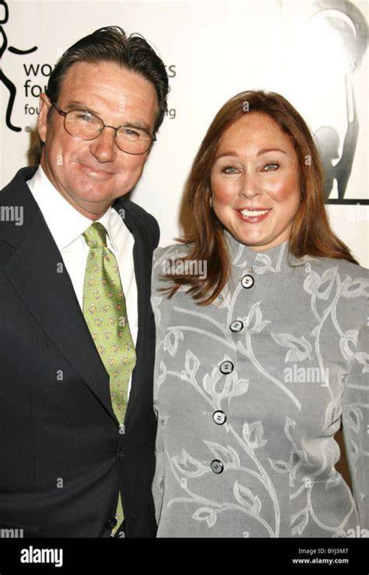 Jimmy Connors with his wife