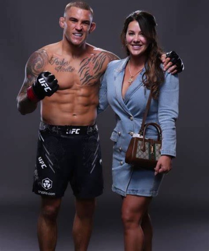 Jolie Poirier and husband.