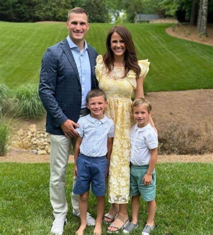 Julie Hampton With Her Husband, Kirk Cousins (Source: Show Biz Cheatsheet)