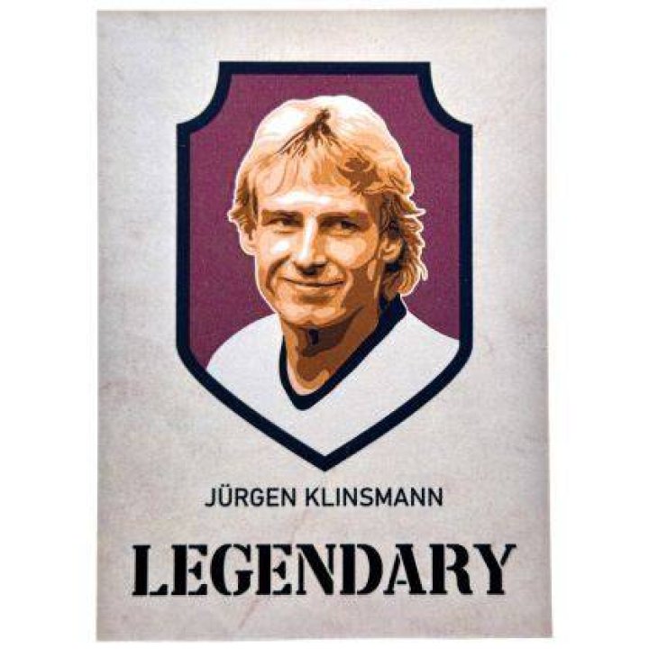 J&uuml;rgen Klinsmann with the Legendary Pele
