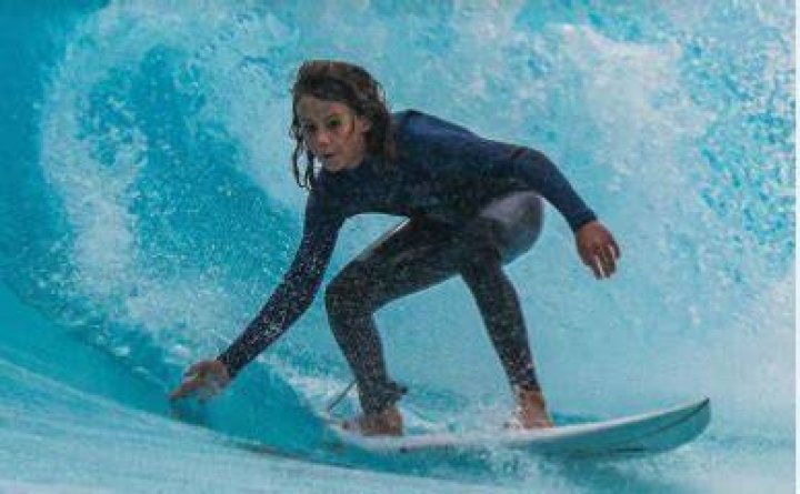 Khai Cowley While Surfing