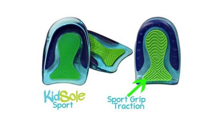 KidSole Sport Traction Gel Heel Cups