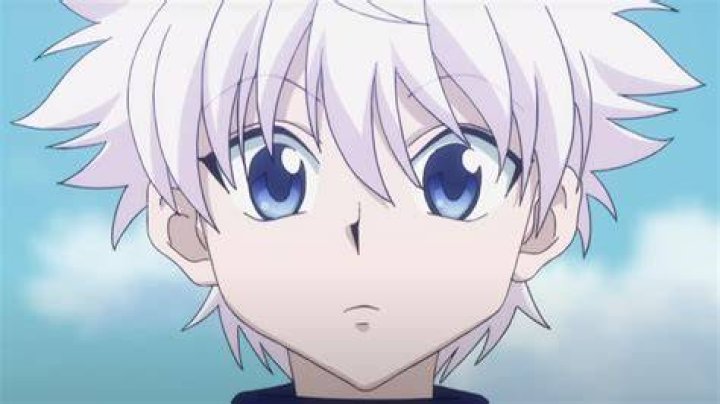 Killua frowning in Hunter x Hunter