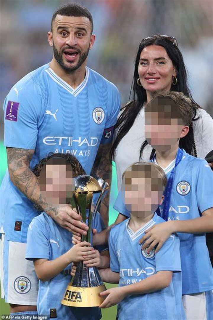 Kyle Walker And His Wife, Annie Kilner