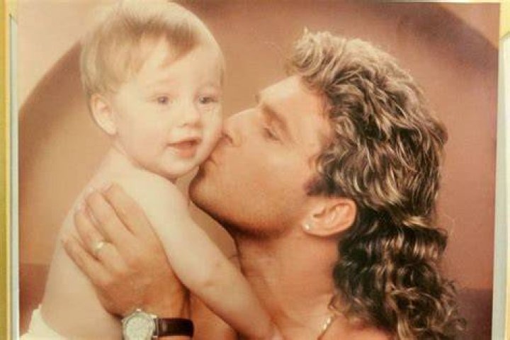 Lexis Pictured With His Father, Brian Pillman, As He Shares The Post To Announce His Wrestling Debut In 2017