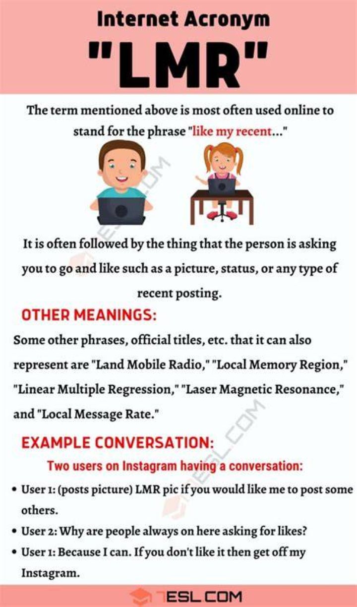 LMR Meaning On Tiktok