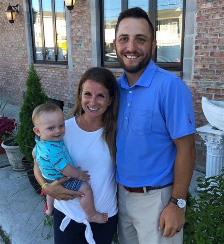 Matt Lombardi With His Wife Julie & Son