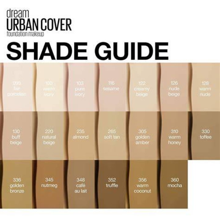 Maybelline New York Dream Urban Cover Foundation