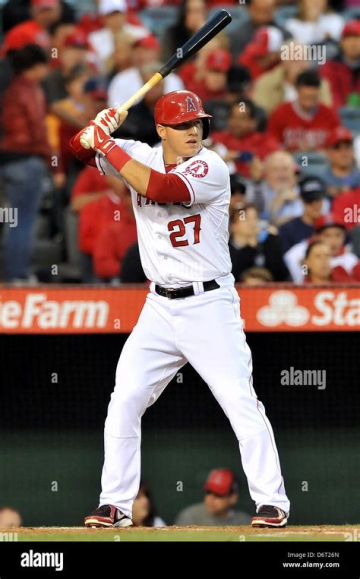 Mike Trout Batting