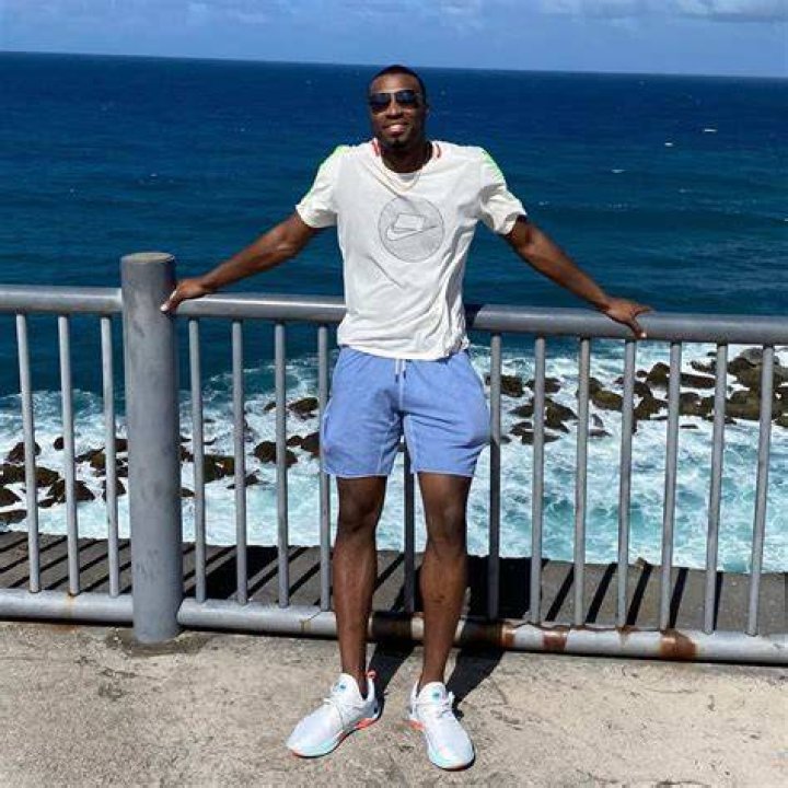 Miles Boykin spending his vacation