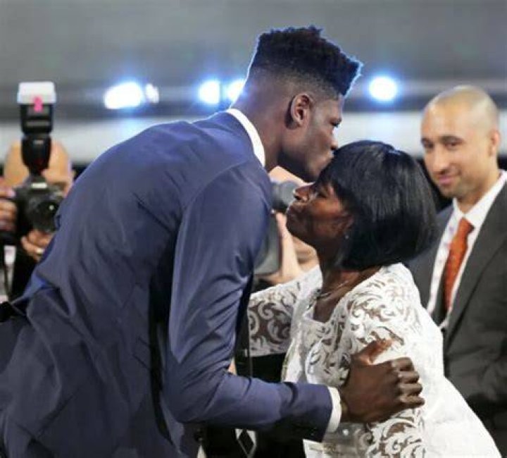 Mo Bamba With His Mother, Father & Half-Brother Ibrahim