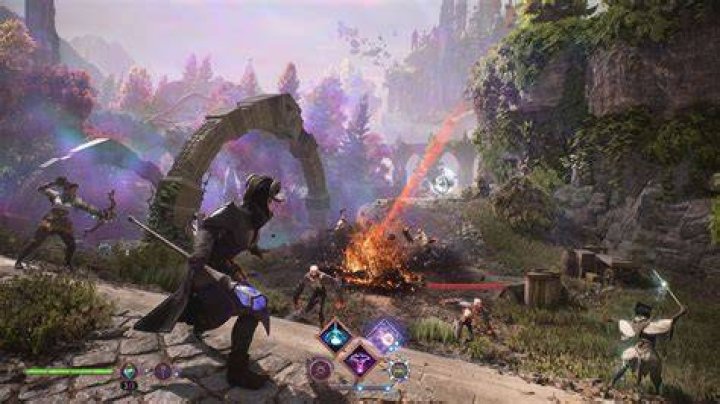 Moore during a gameplay