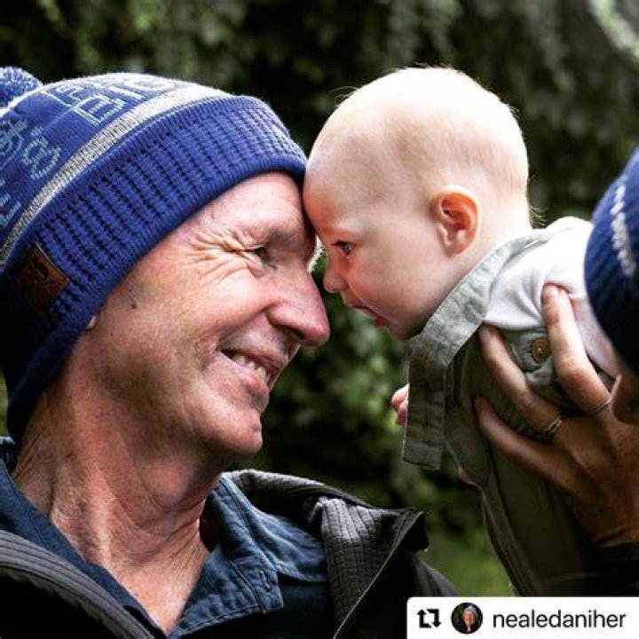Neale Daniher With His Granddaughter Billie