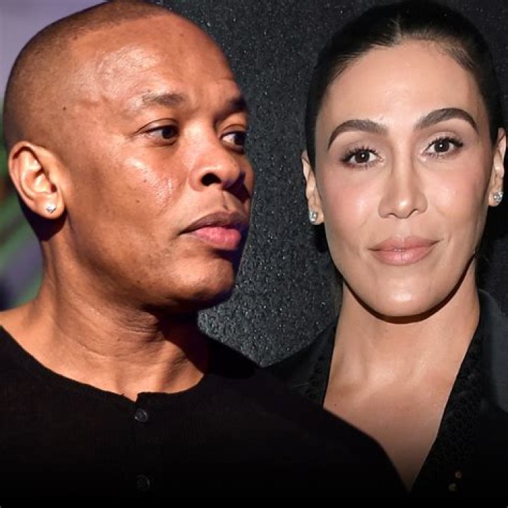 Nicole Young and her ex-husband, Dr. Dre.