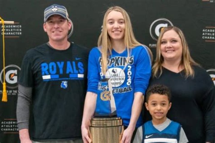 Paige with her family