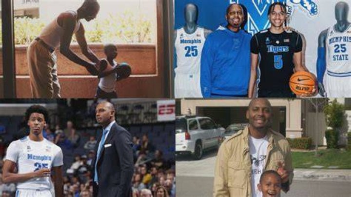 Penny Hardaway With Youngest Son