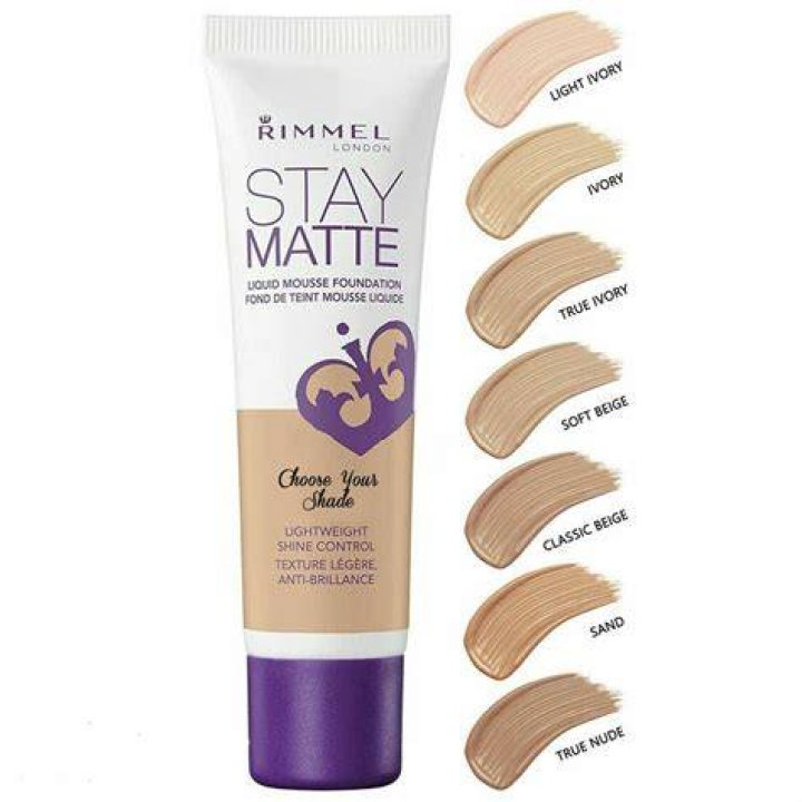 Rimmel London Stay Matte Foundation