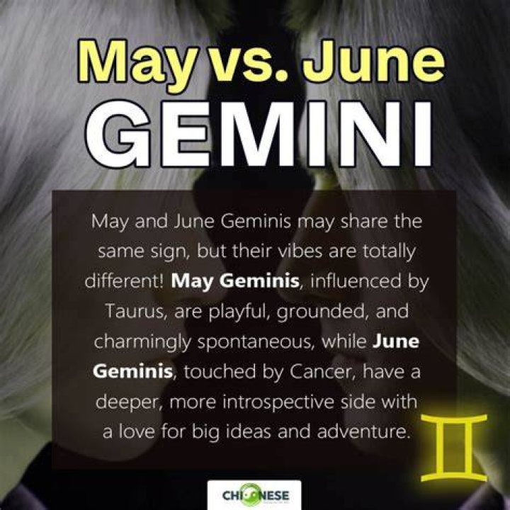 The Biggest Differences Between May Geminis & June Geminis
