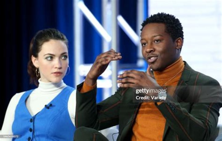 Violett Beane and Brandon Michael Hall as Cara and Miles on God Friended Me
