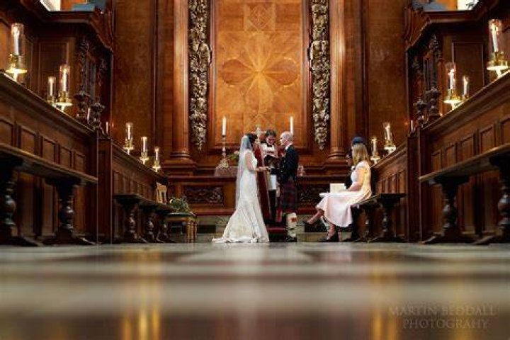 Wedding Picture of Trinity And Her Husband 